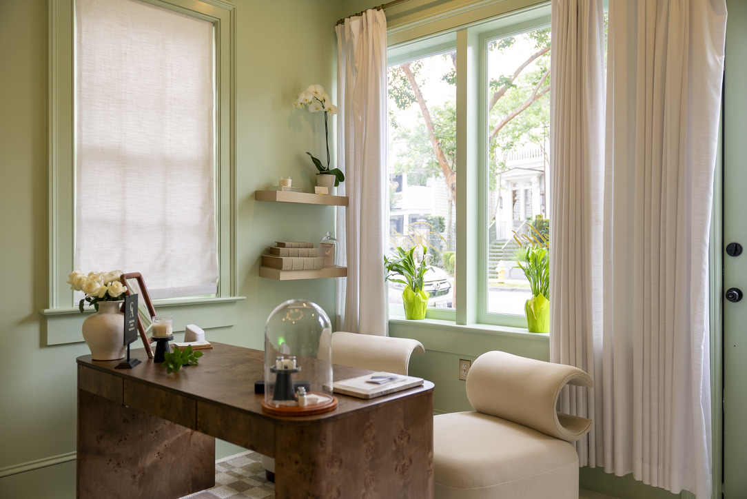 Consultation room inside The Charleston Atelier